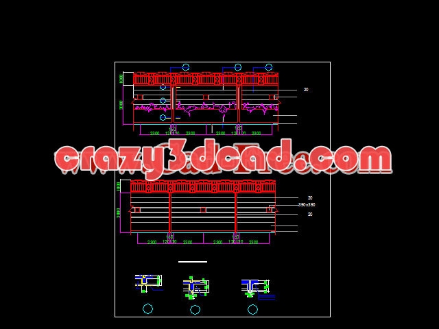 Wrought iron fence cad design